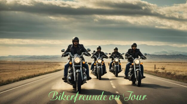 Bikerfreunde on Tour
